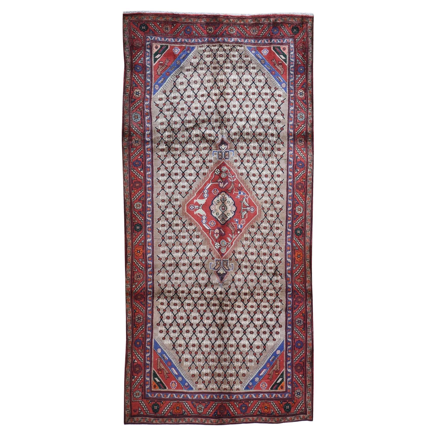 4
9 "x10
1" Kamelhaar Breit 
Lang Neu Persisch Serab Stammesweben Reine Wolle Teppich im Angebot