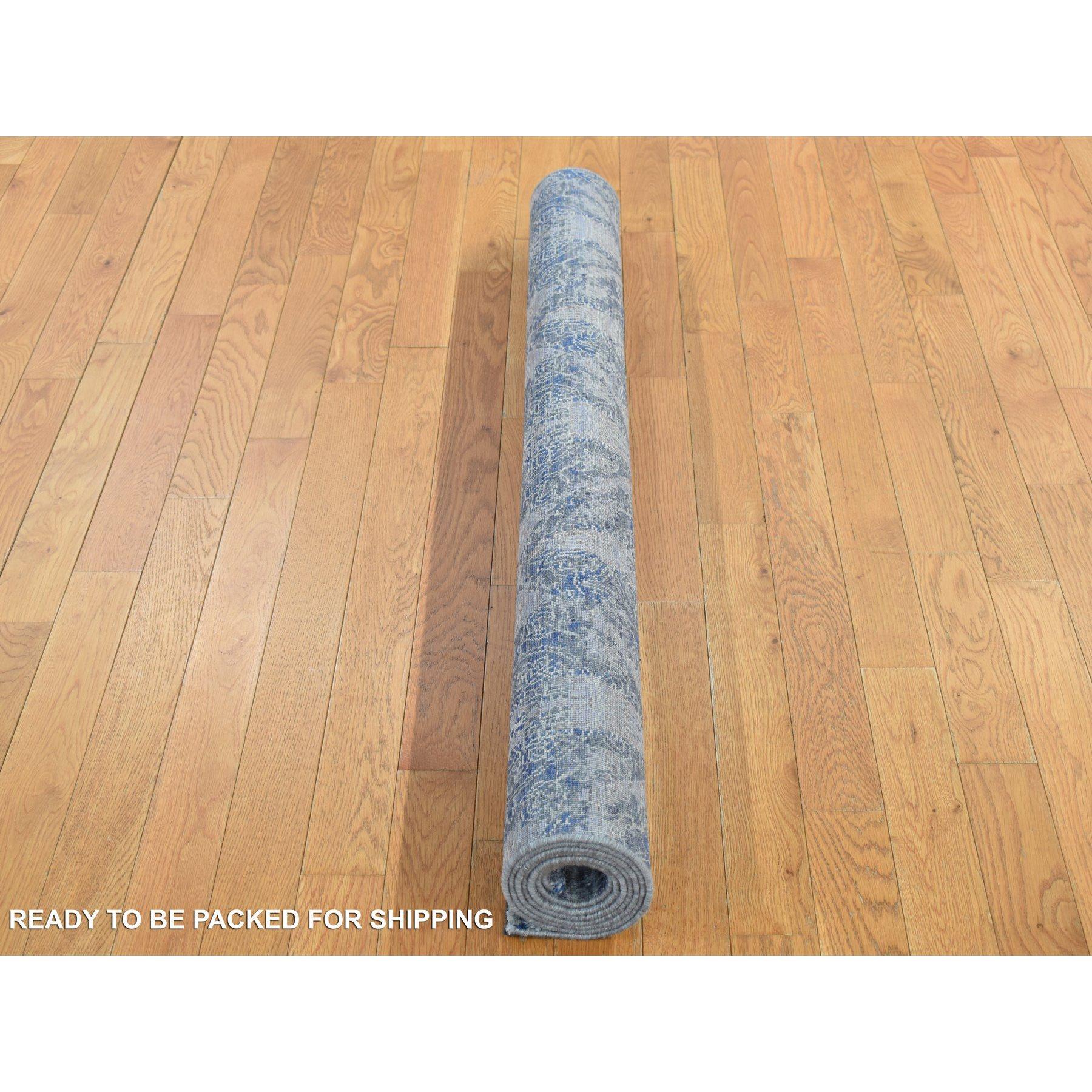 Hand-Knotted 4'9