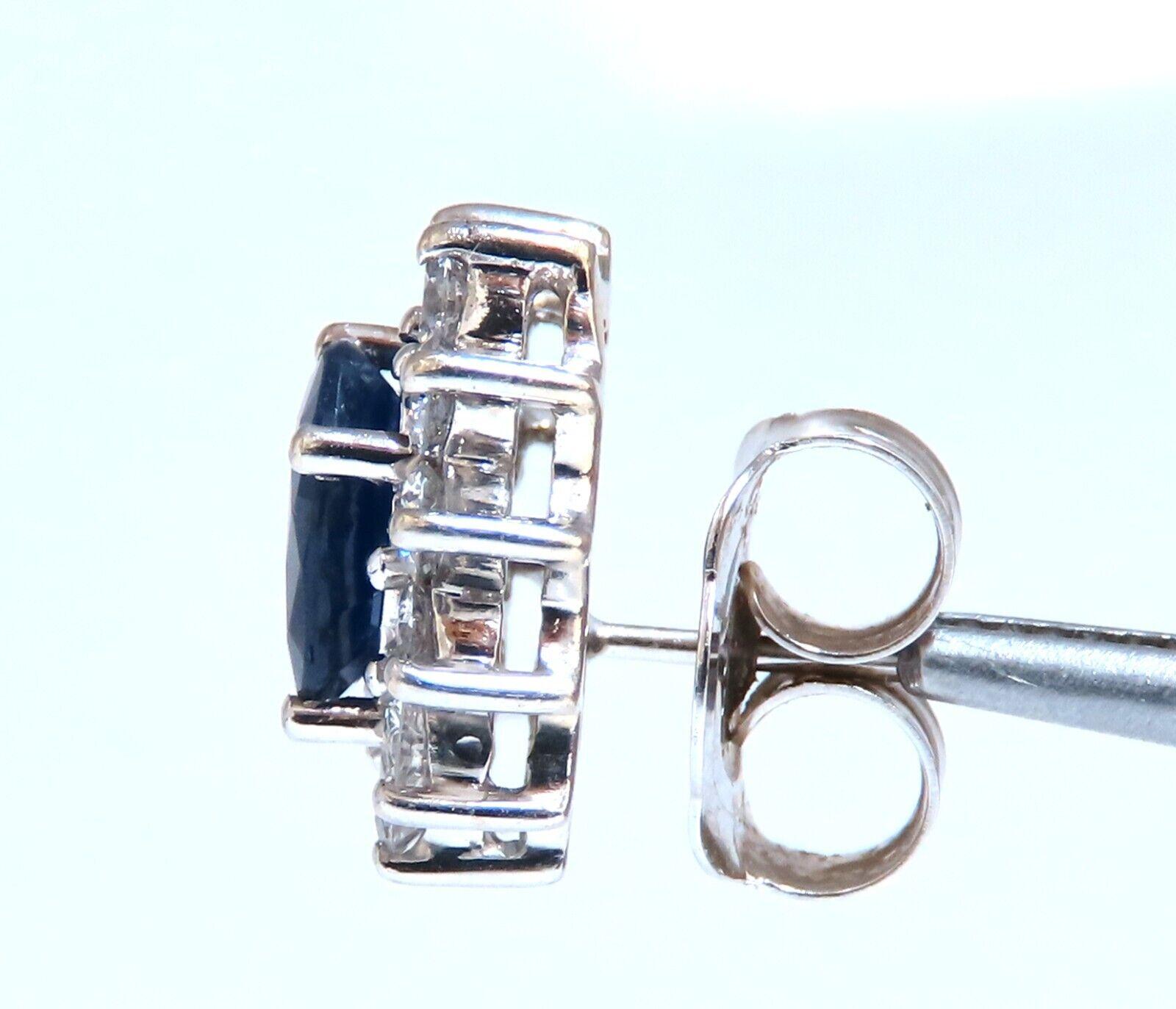 royal blue sapphire earrings