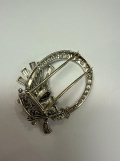 4ct Platinum Diamond brooch RARE, year unknown