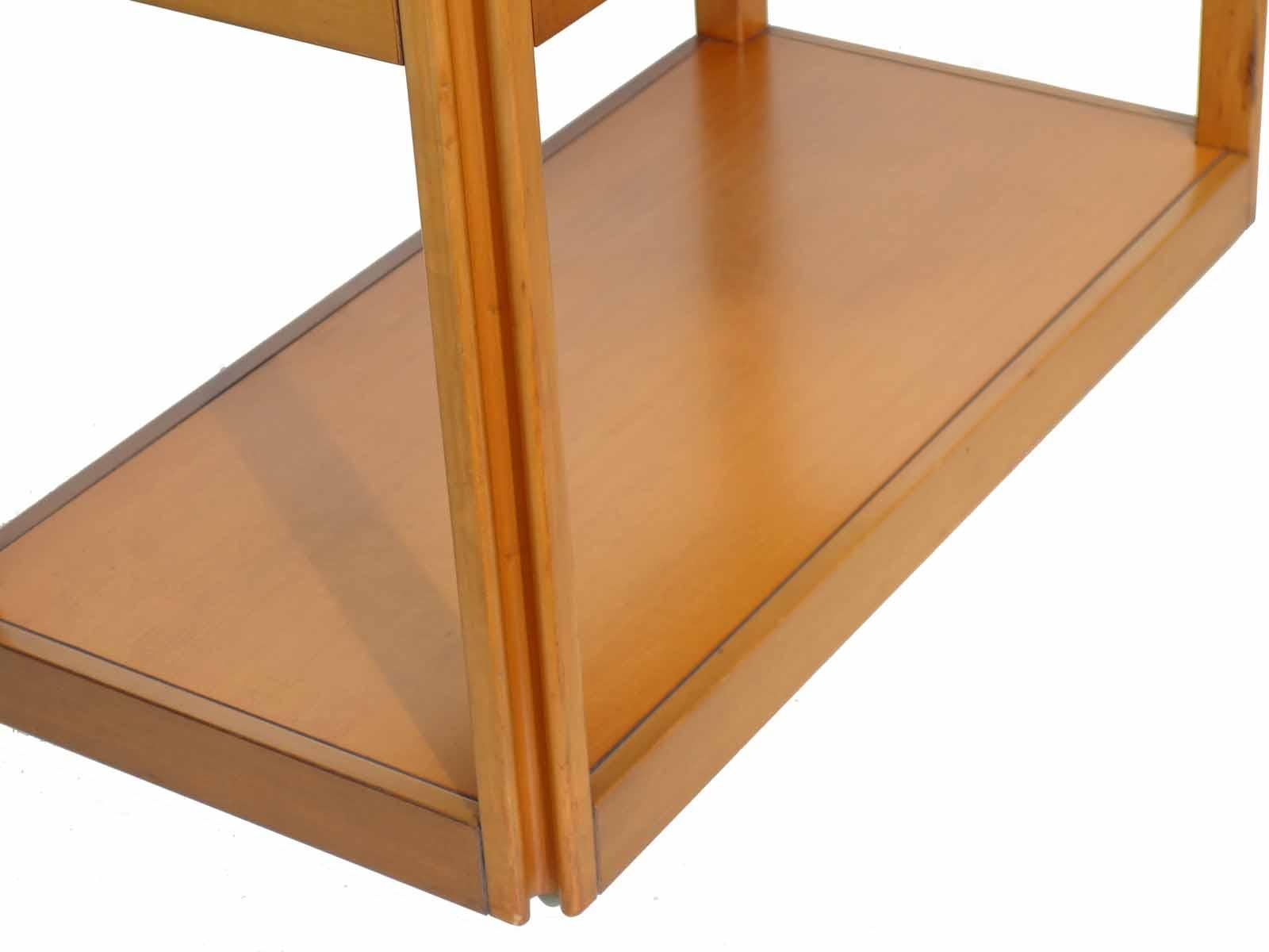 Chariot de bar en bois de conception italienne Molteni « 4D » Angelo Mangiarotti Molteni 1966 en vente 6