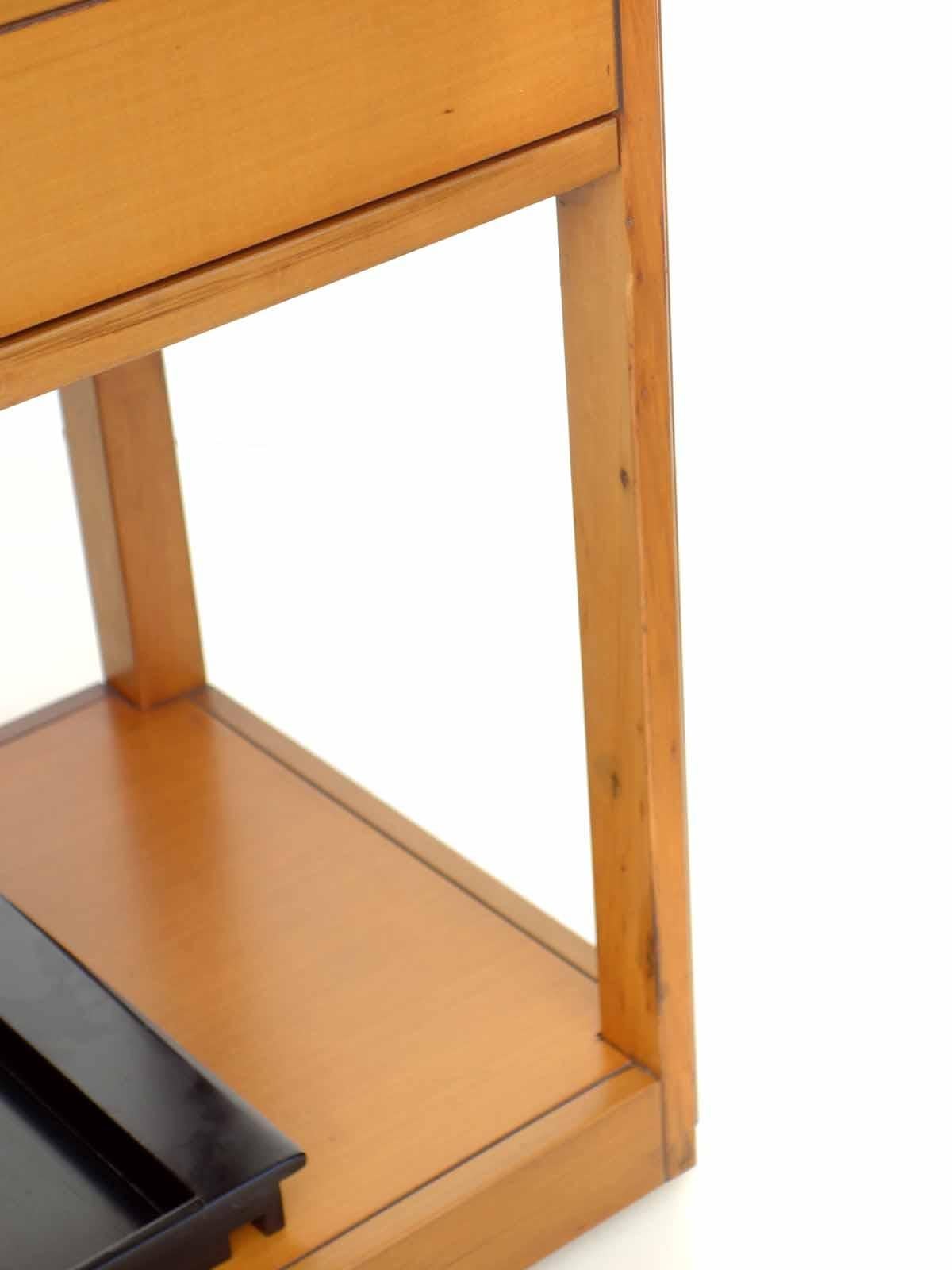 Chariot de bar en bois de conception italienne Molteni « 4D » Angelo Mangiarotti Molteni 1966 en vente 2