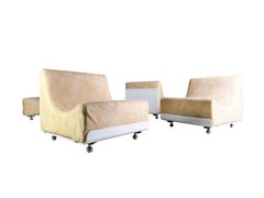 4er Set COR Orbis Midcentury Sofa Module Luigi Colani Space Age