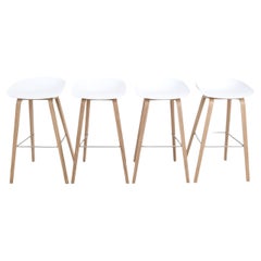 Set da 4 sgabelli da bar Hay AAS 32, 18 pezzi, sgabelli di design Hee Welling