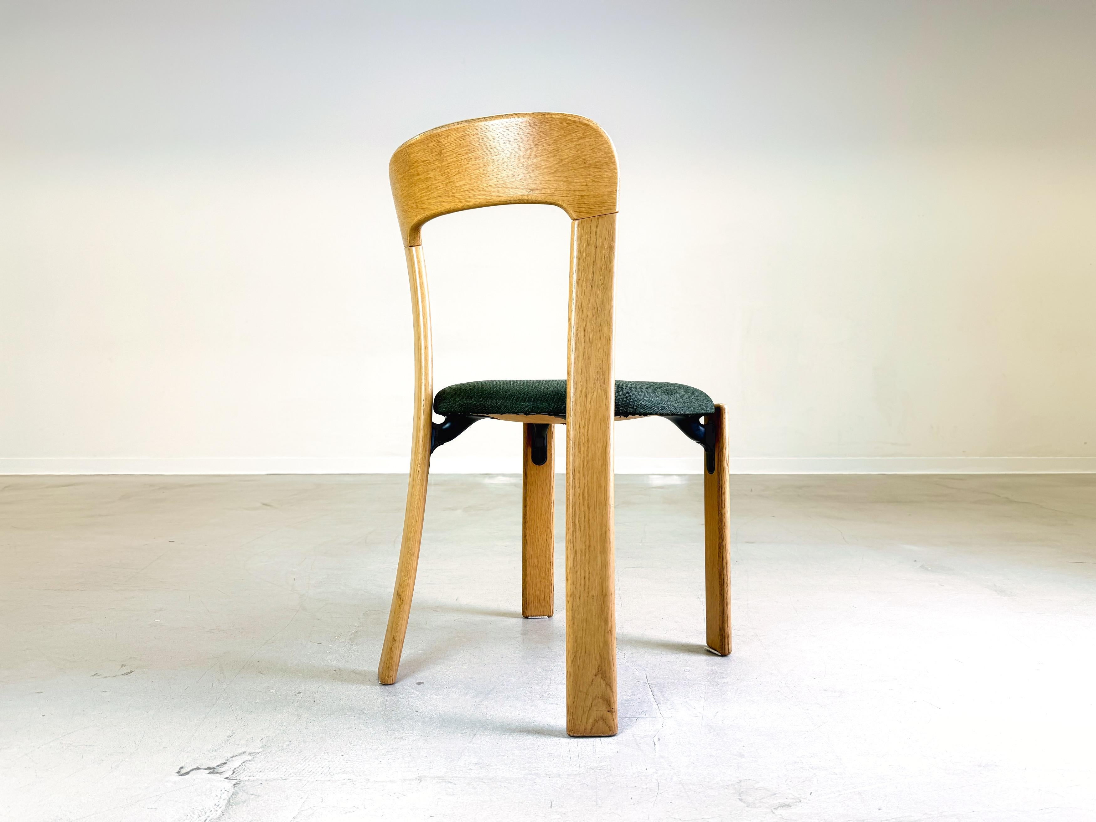 4er Set Mid Century chair Bruno Rey Dietiker HAY newly upholstered 2