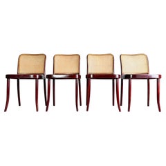 4er Set Mid Century Stühle Thonet Modell 811 Josef Hoffmann