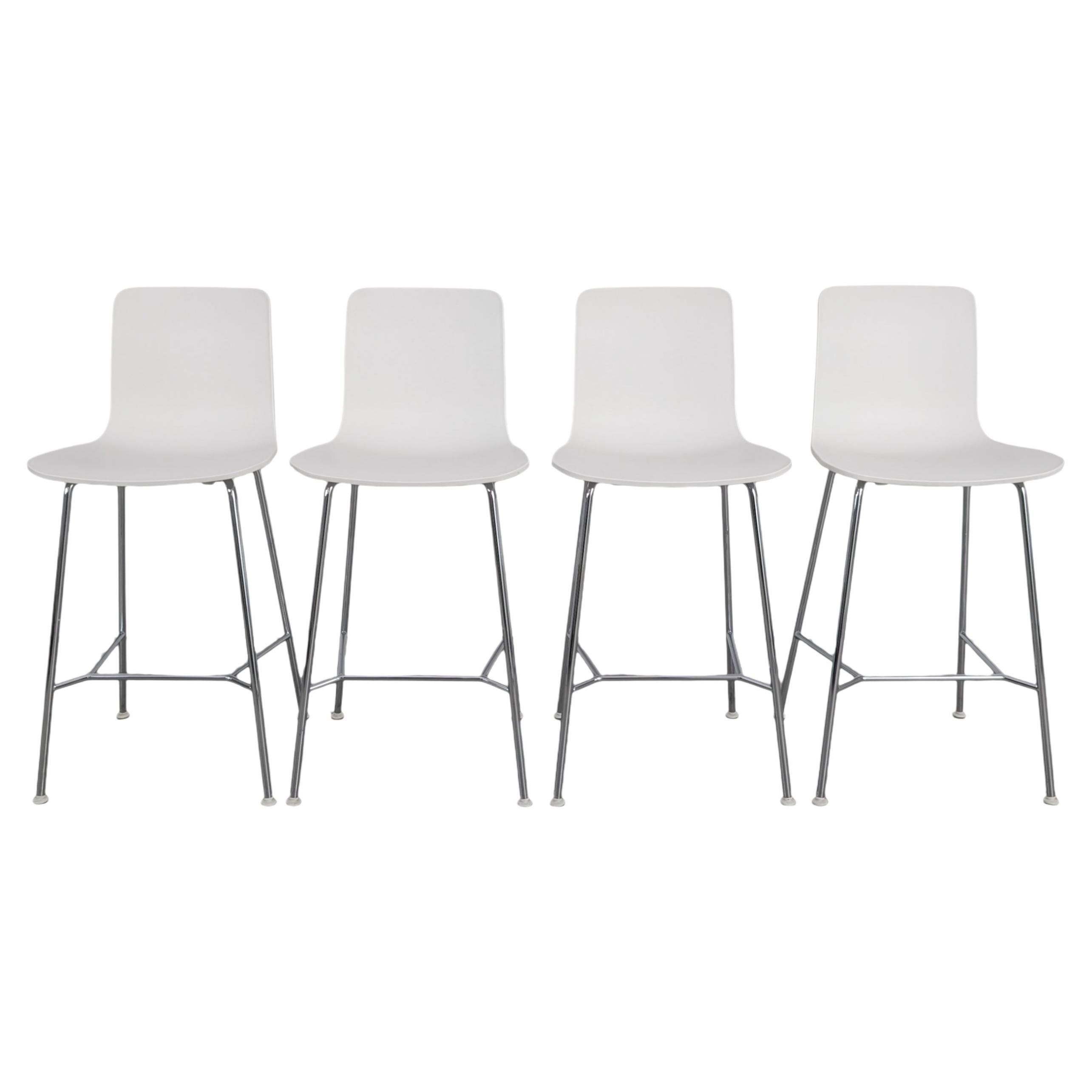 4er Set Vitra HAL RE Barhocker Küchenvariante Jasper Morrison For Sale
