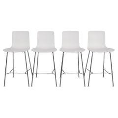 4er Set Vitra HAL RE Barhocker Küchenvariante Jasper Morrison