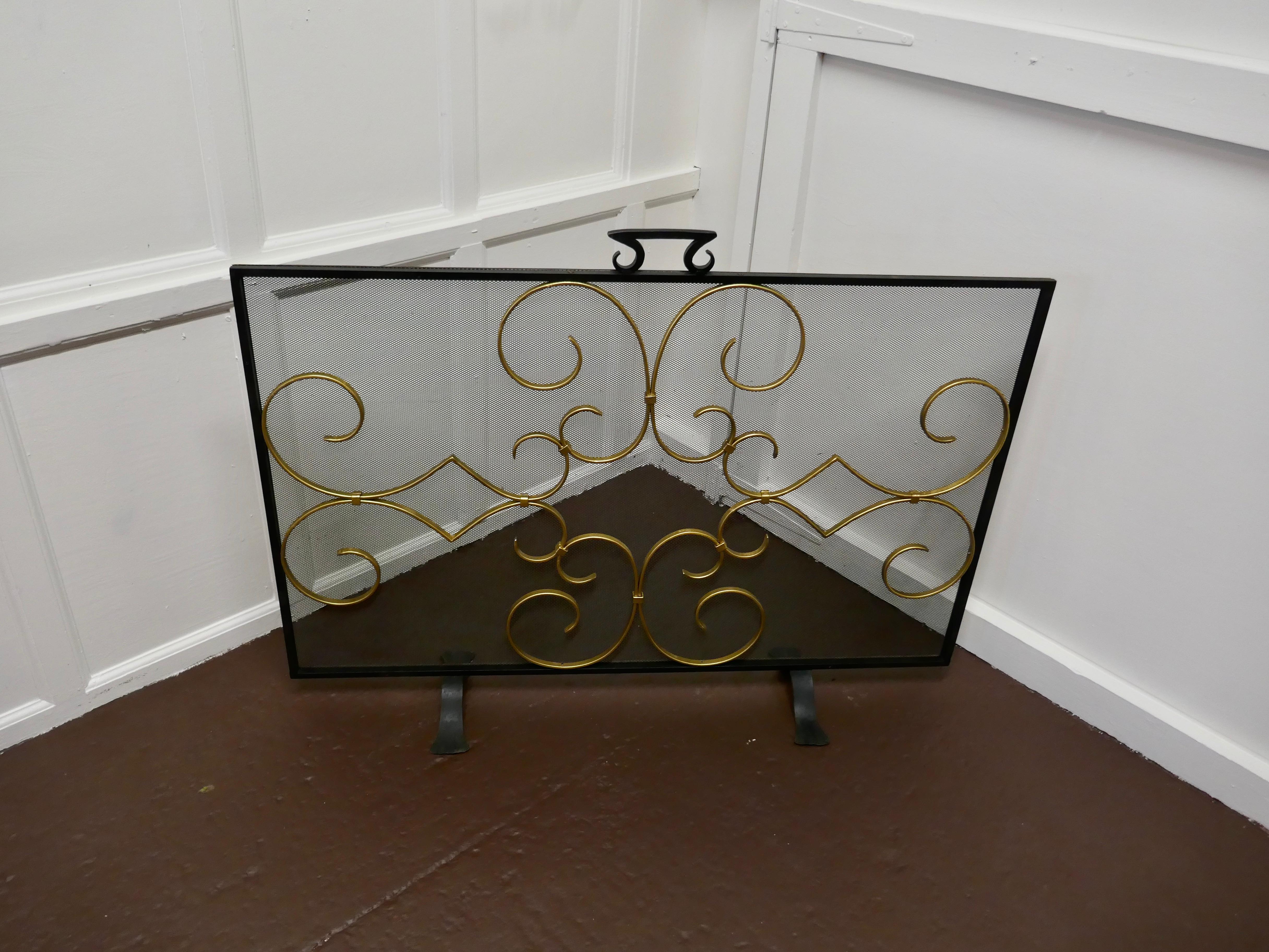 bespoke wrought iron fire guards