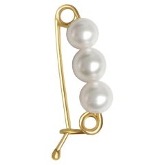 4mm Cultured Pearl Shortener Clasp  14k Yellow Gold  Pearl Enhancer