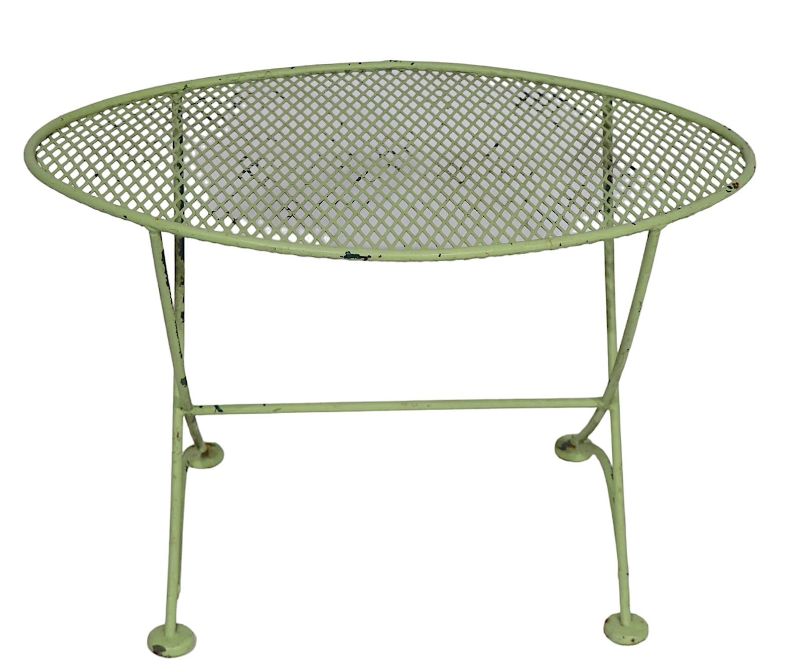 Ensemble de 4 pièces Tempestini pour Salterini Orange Slice Style settee Chairs Table  en vente 3