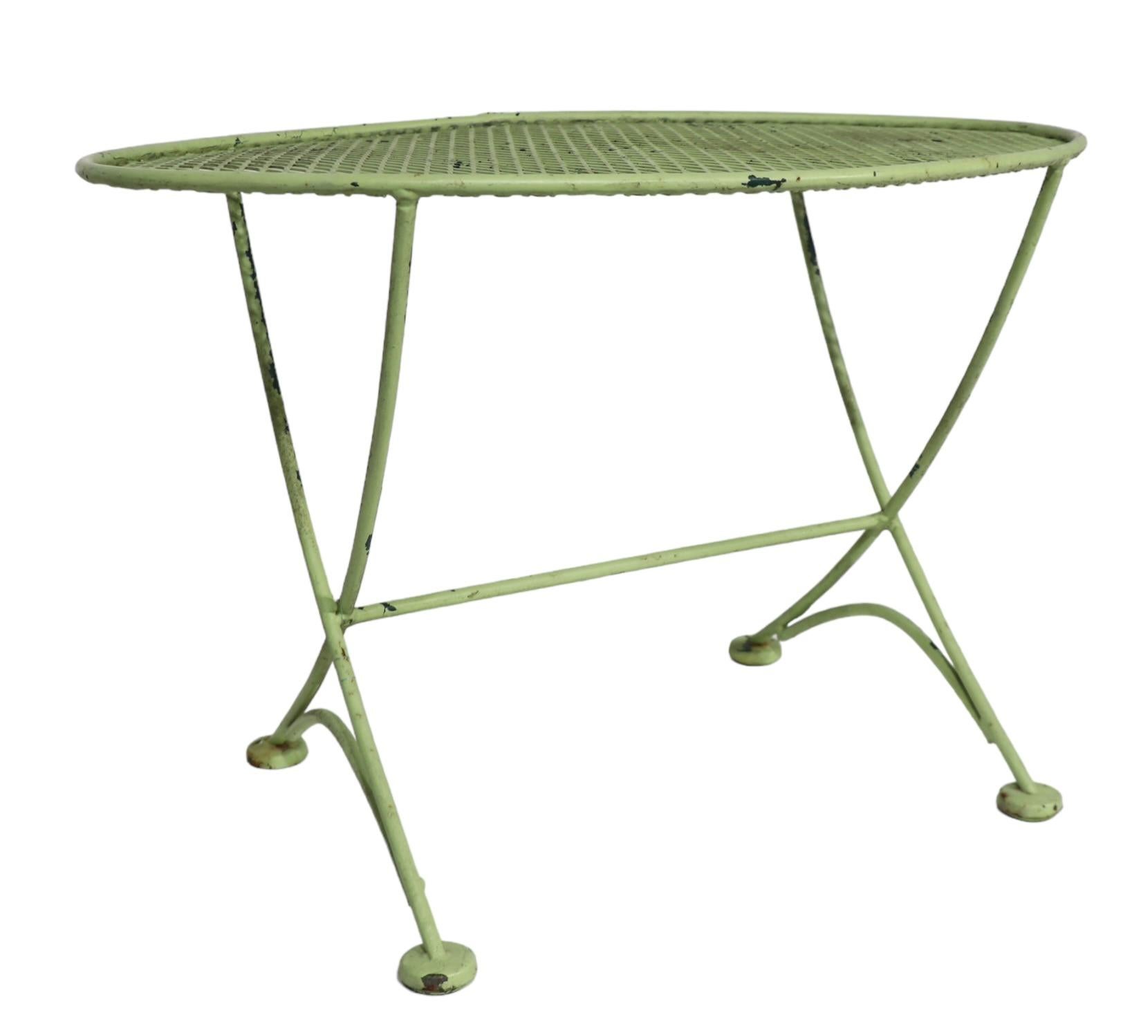 Ensemble de 4 pièces Tempestini pour Salterini Orange Slice Style settee Chairs Table  en vente 4