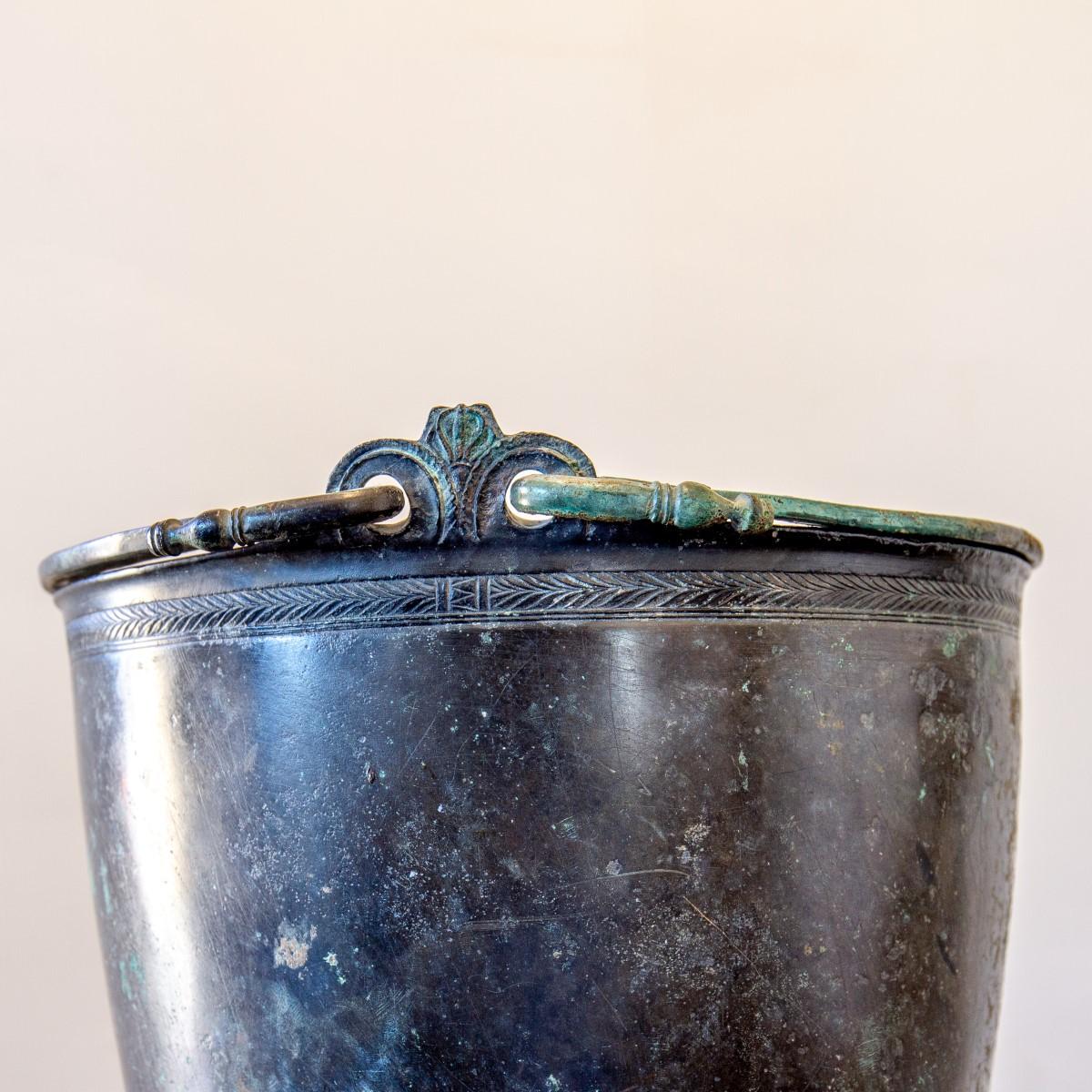 4th Century BC Classical Greek Bronze Bucket or Situla 4