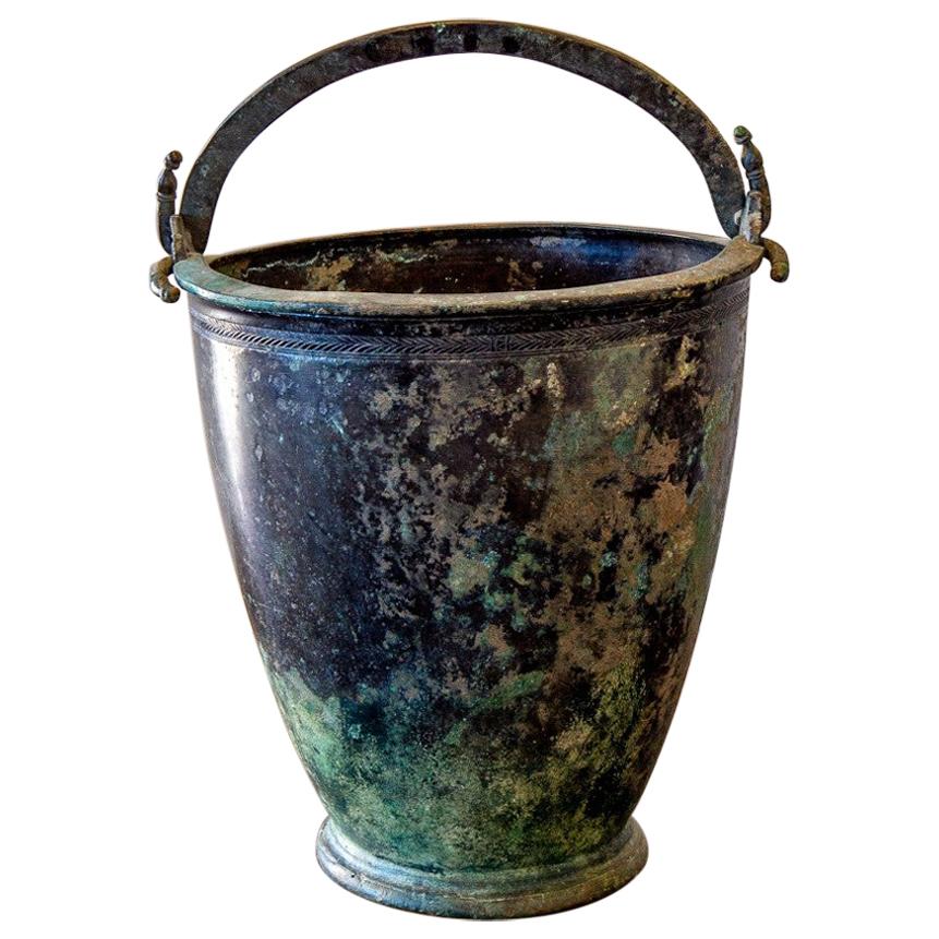 4th Century BC Classical Greek Bronze Bucket or Situla