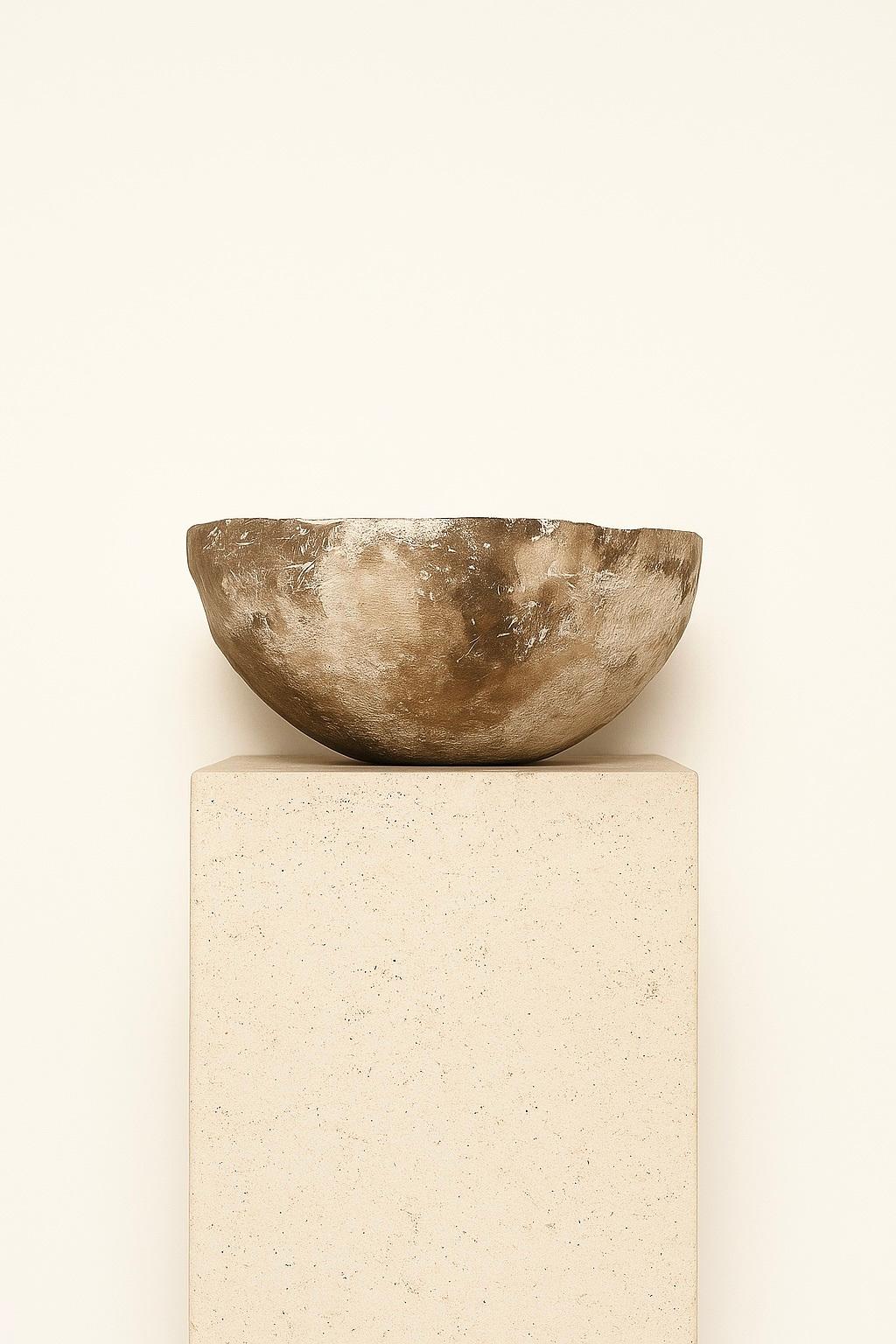 An ode to inversion, the Reversed Nabatean Bowl by Maison Lamiè turns ancient form on its head—literally. Inspired by the ceramic language of the Nabatean tribes of the 4th century BCE, this medium-sized, one-of-a-kind piece reimagines tradition