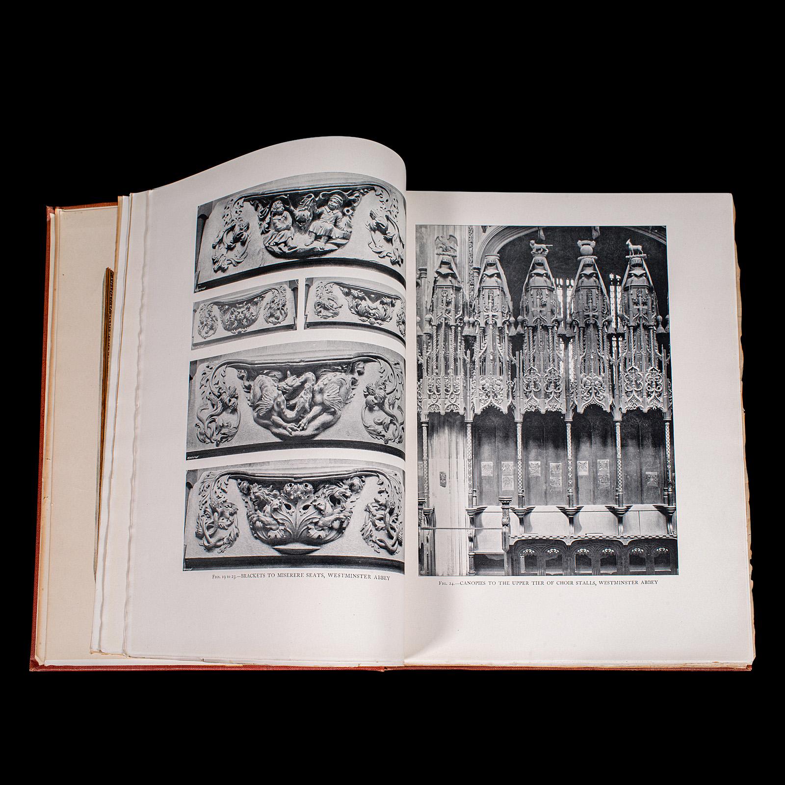 Carta Set di libri di riferimento antichi da 4 volumi, mobili britannici, inglese, Macquoid, edoardiano in vendita