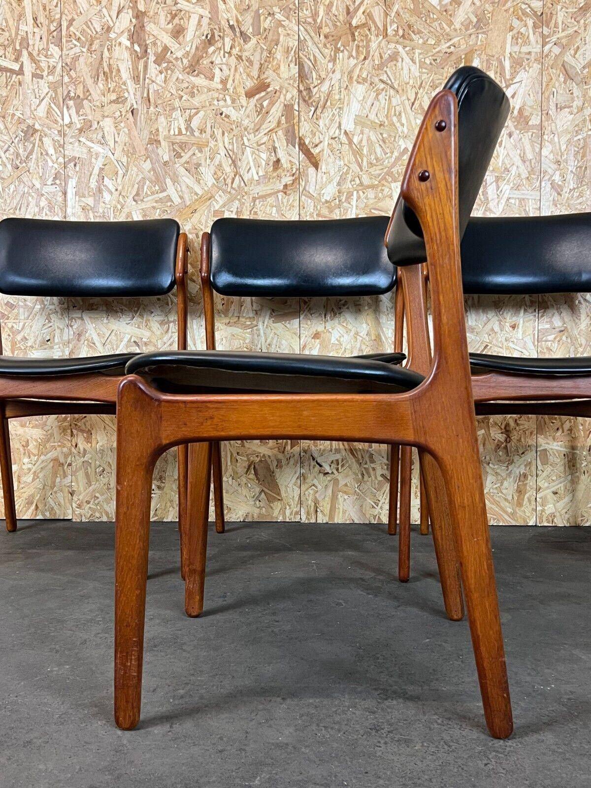 70s Chair Chairs Teak Dining Chair Erik Buch O.D. Møbler Denmark For Sale 5