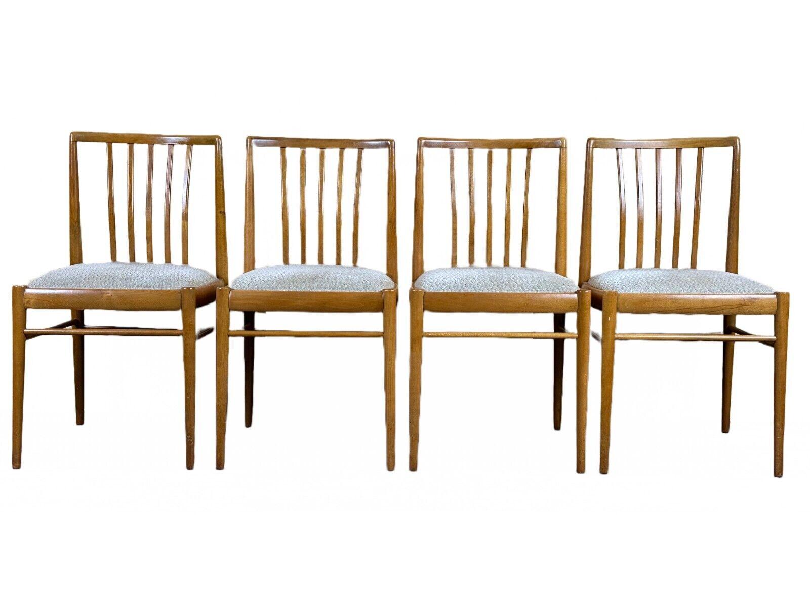 4x 60s 70s Dining Chair Mid Century Danish Modern Design

Object: 4x chair

Manufacturer:

Condition: good

Age: around 1960-1970

Dimensions:

Width = 45cm
Depth = 50cm
Height = 84cm
Seat height = 46cm

Other notes:

The pictures serve as part of