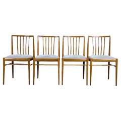 4x 60s 70s Dining Chair Mid Century Danish Modern Design