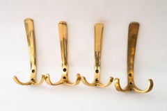 4x Österreichische Wandhaken von Herta Baller, 1950er Jahre