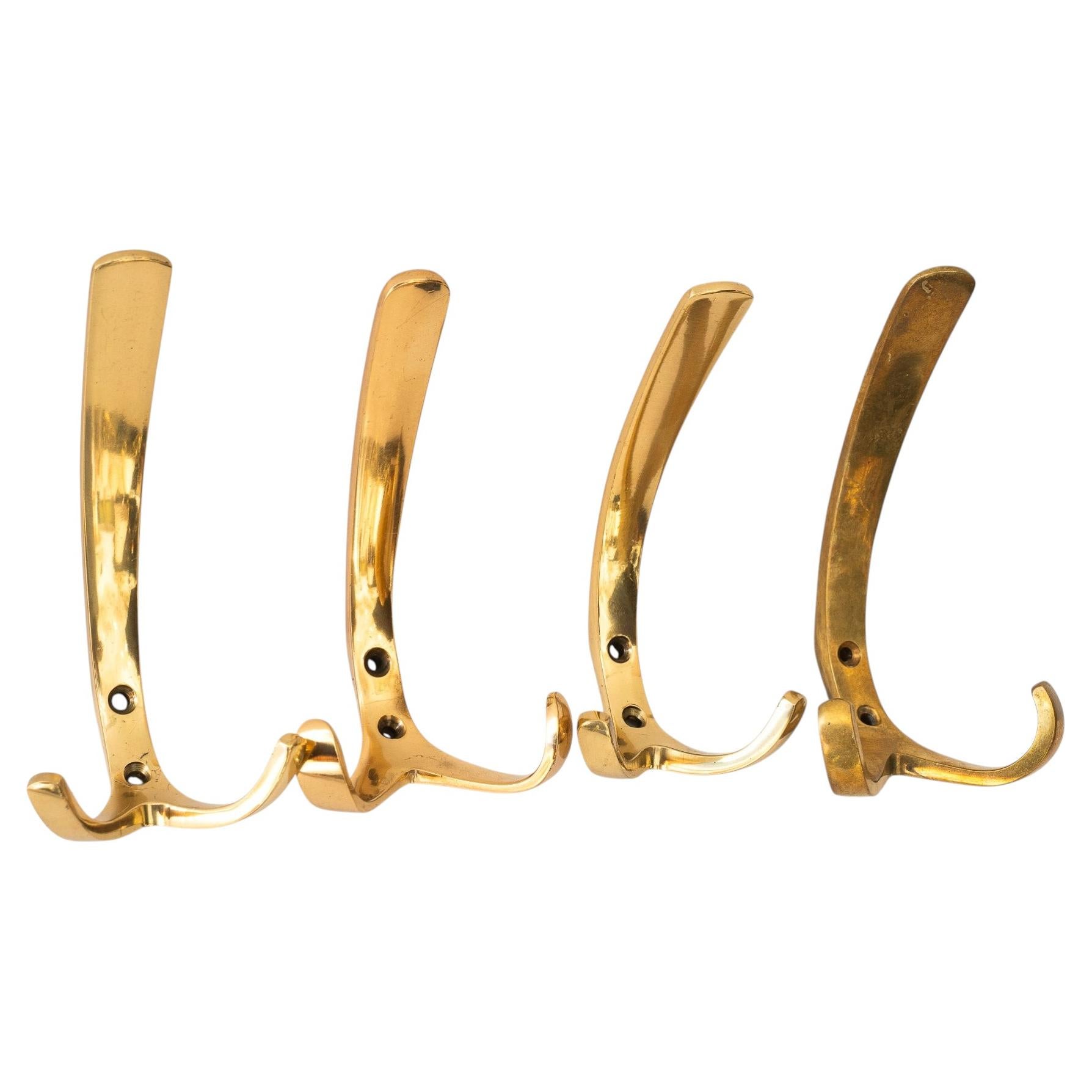 4x Austrian wall hooks by Herta Baller, 1950s