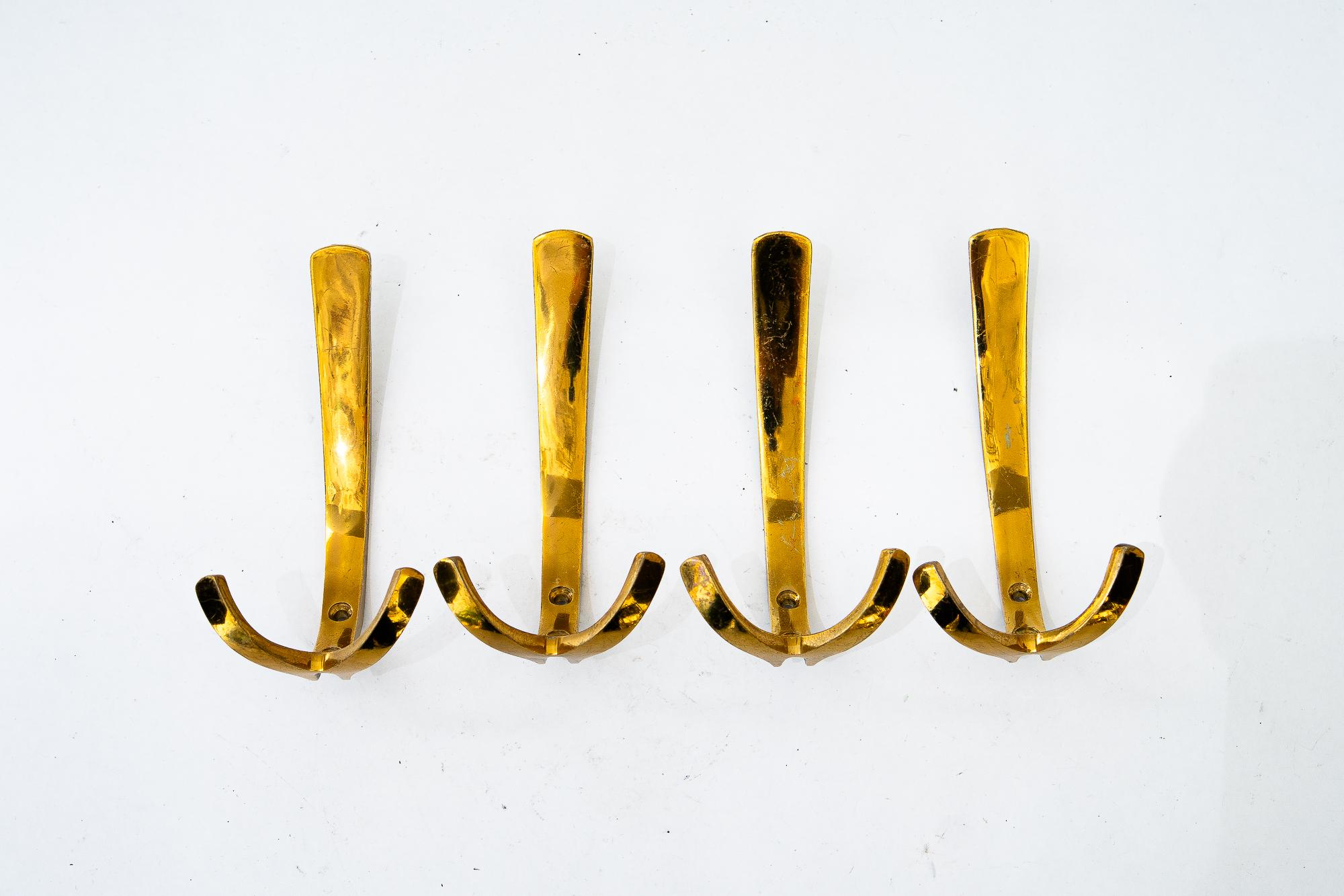 4x Austrian wall hooks by Hertha Baller, 1950s
Original condition