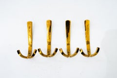 4x Austrian wall hooks by Hertha Baller, 1950s