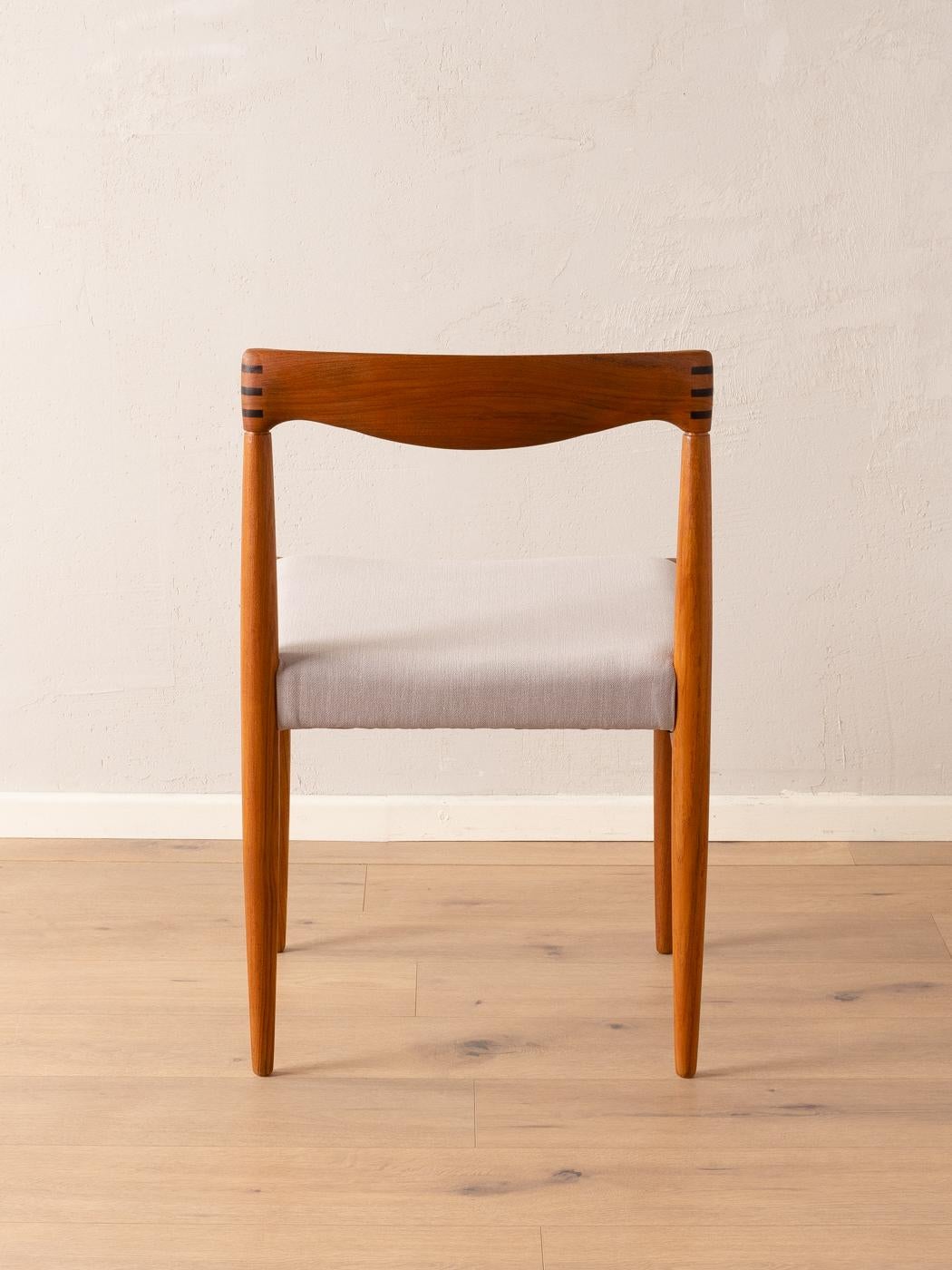 4x-Stühle von H.W. Klein für Bramin, 1960er-Jahre im Angebot 1