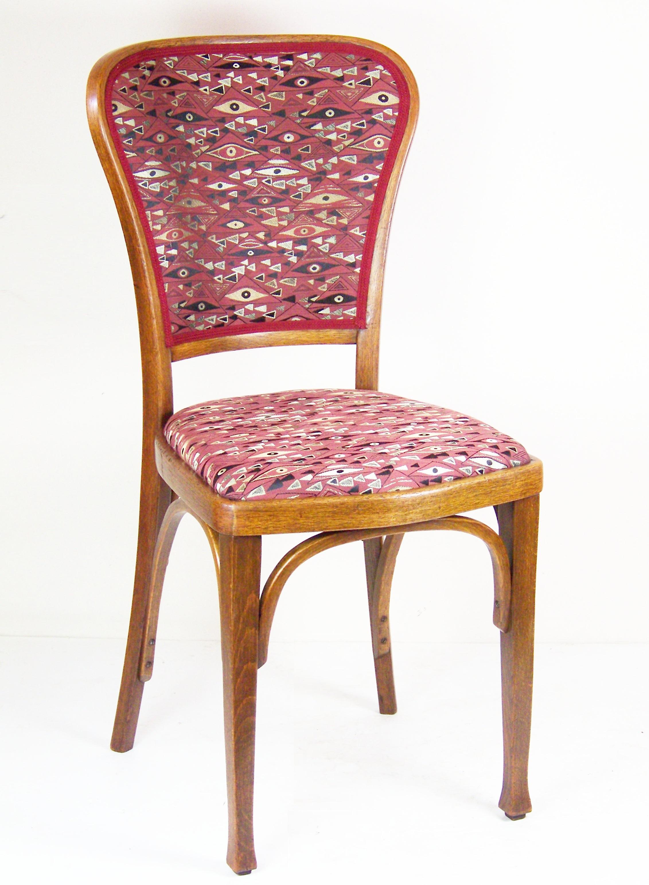 4x Chairs Thonet Nr.717, Gustav Siegel For Sale 4