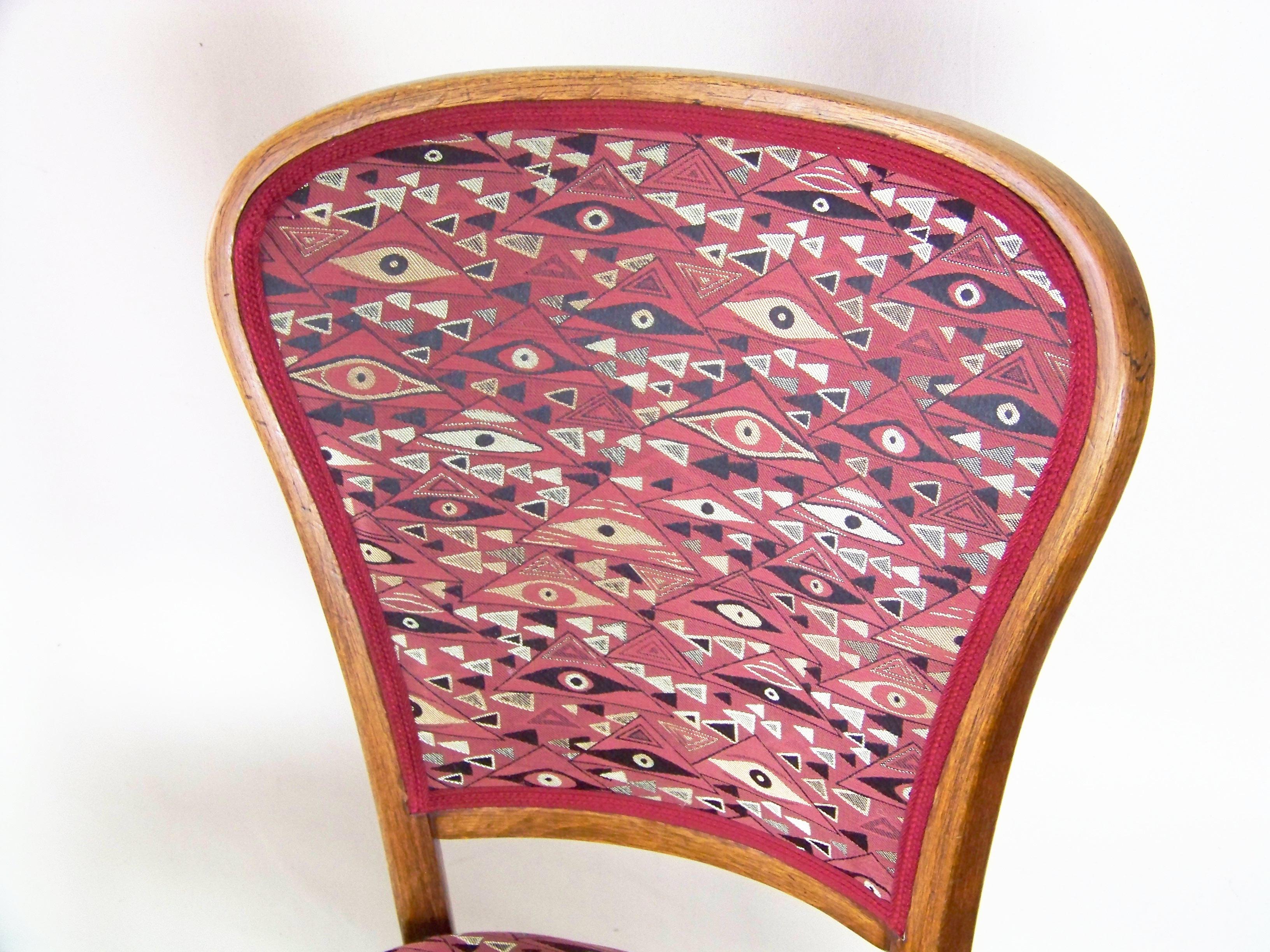 4x Chairs Thonet Nr.717, Gustav Siegel For Sale 5