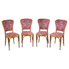 4x Chairs Thonet Nr.717, Gustav Siegel
