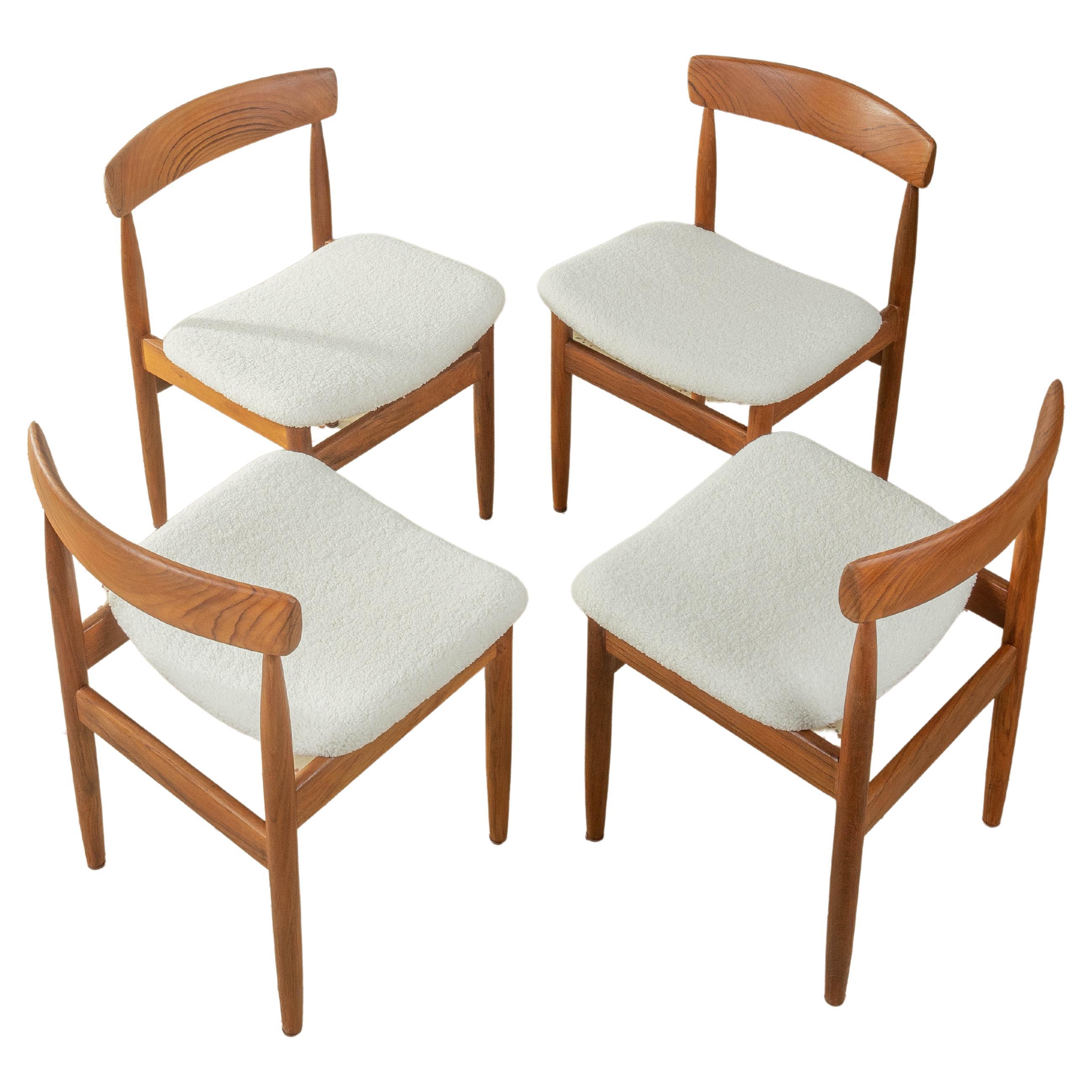 4x Dining Chairs by Farsø Stolefabrik For Sale