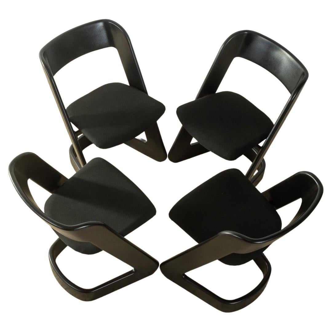 4x chaises Lucy de Peter Ghyczy