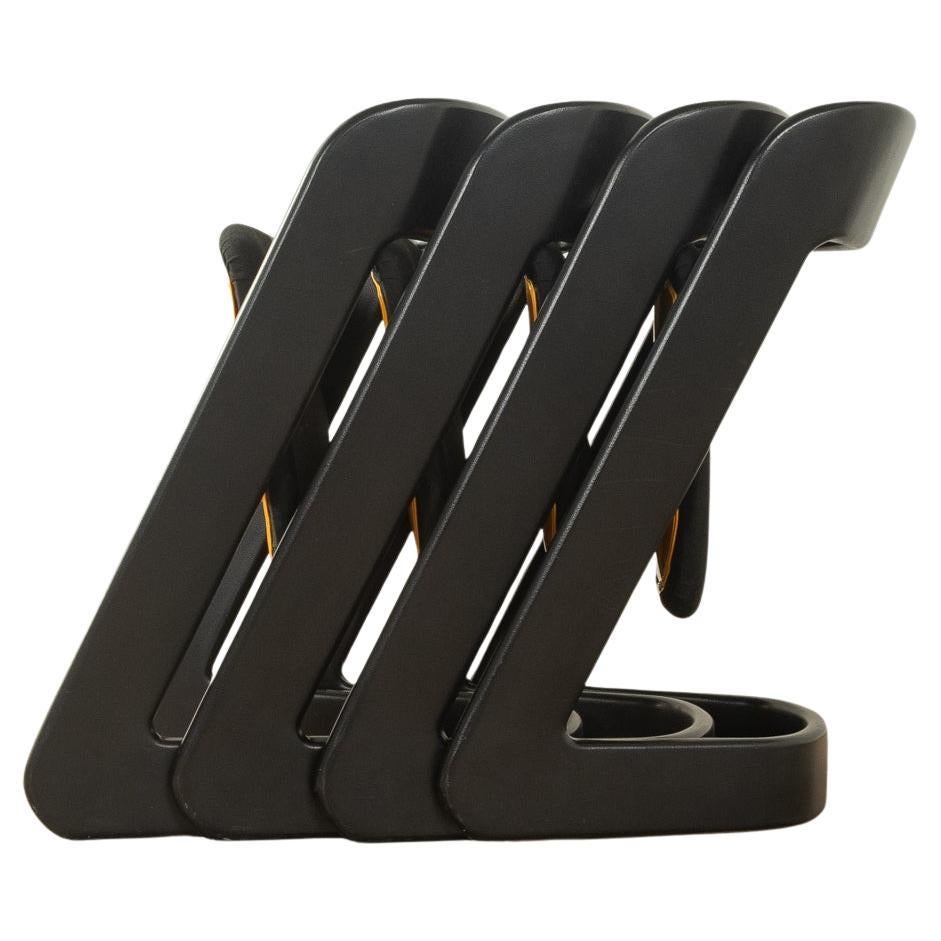 4x Lucy Folding Chairs, Peter Ghyczy For Sale