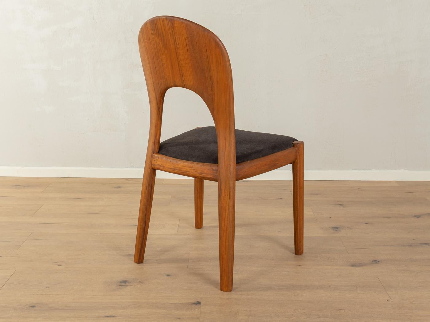 Milieu du XXe siècle 4 chaises de salle à manger Niels Koefoed, pour Koefoed's Hornslet, années 1960 en vente