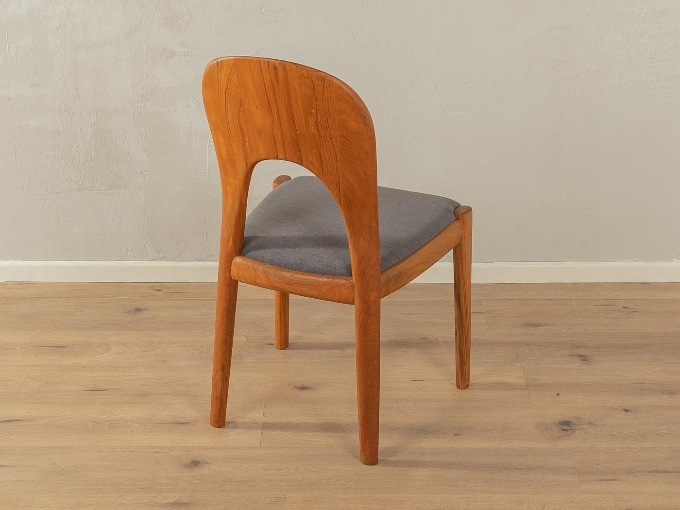 Milieu du XXe siècle 4 chaises de salle à manger Niels Koefoed pour Koefoed's Hornslet en vente