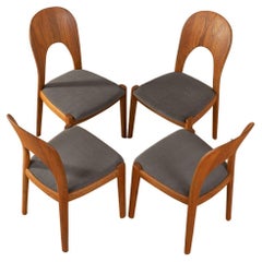 4x Niels Koefoed Dining Chairs for Koefoed's Hornslet