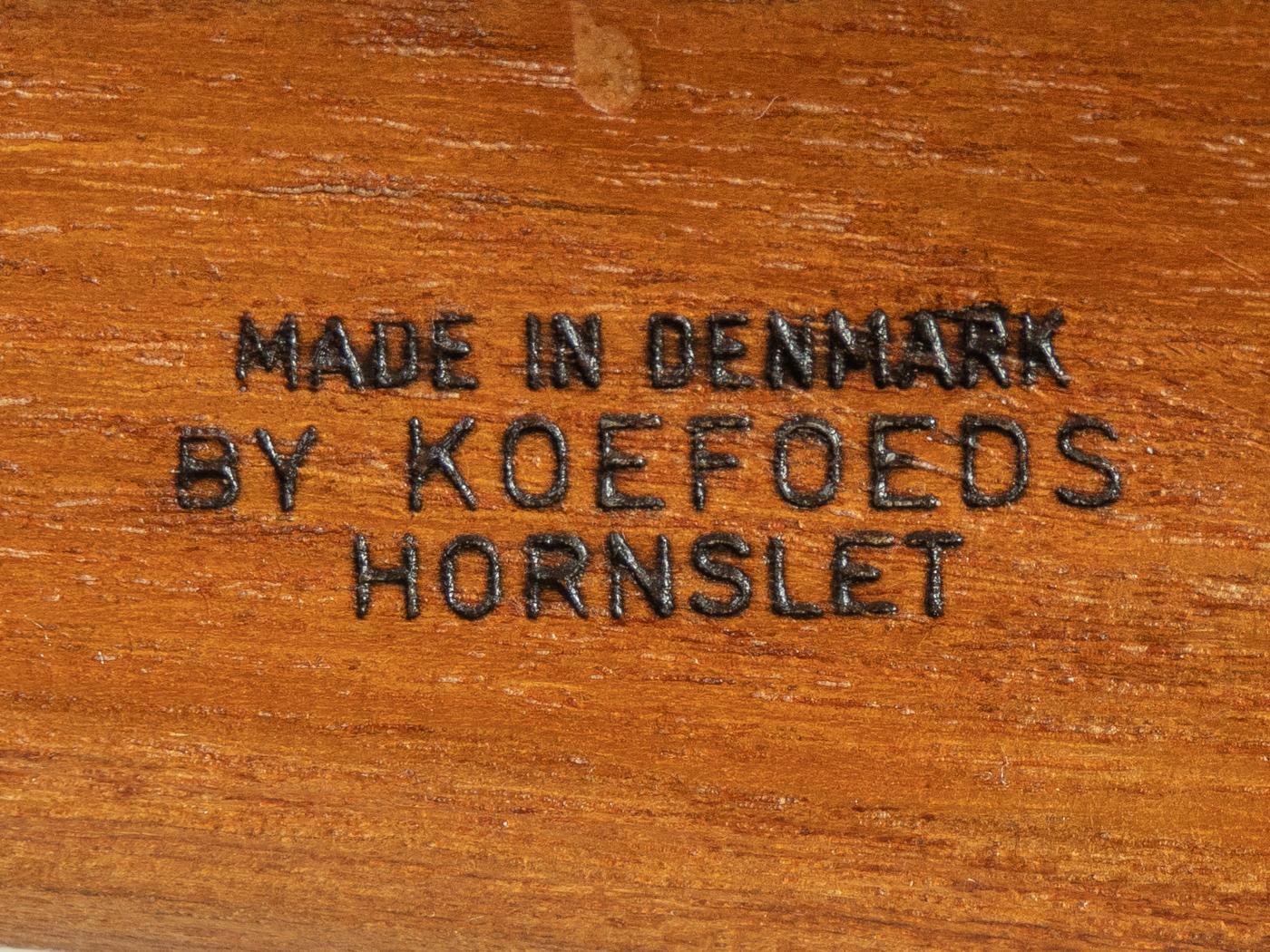 4x Niels Koefoed Dining Chairs, Hornslet 2