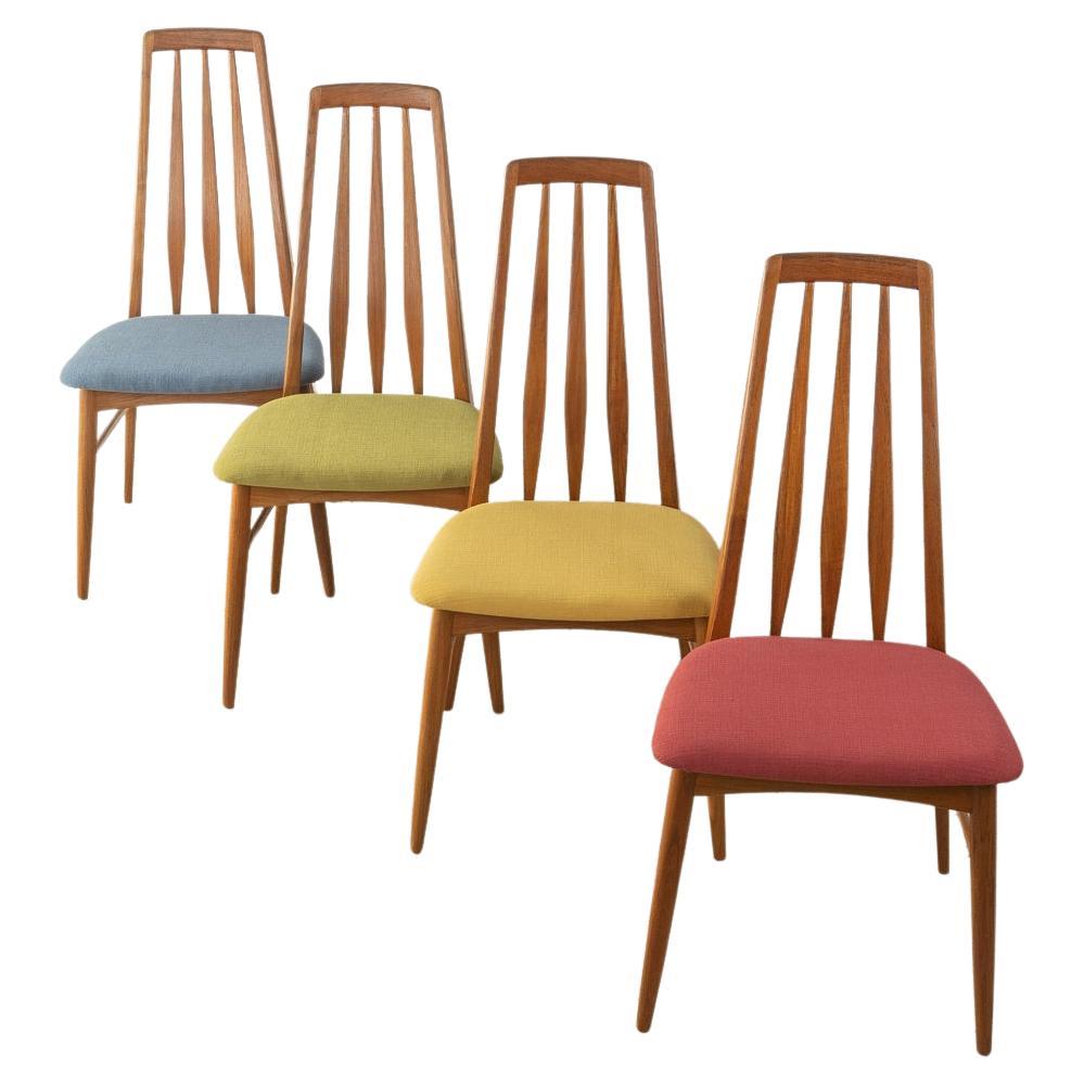 4x Niels Koefoed Dining Chairs, Hornslet