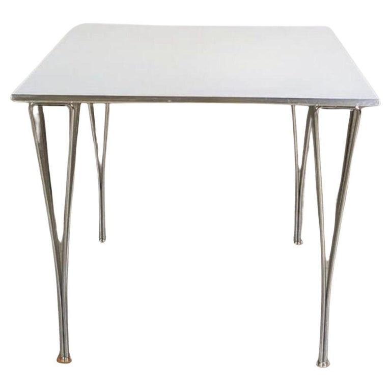 3x Original Fritz Hansen Esstisch Piet Hein Design quadratisch