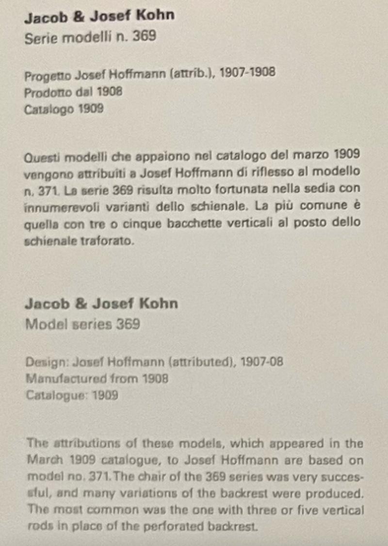 4x Original Jugendstil-Stuhl, Entw: J. Hoffmann zugeschrieben, Ausf: J.&J. Kohn im Angebot 9