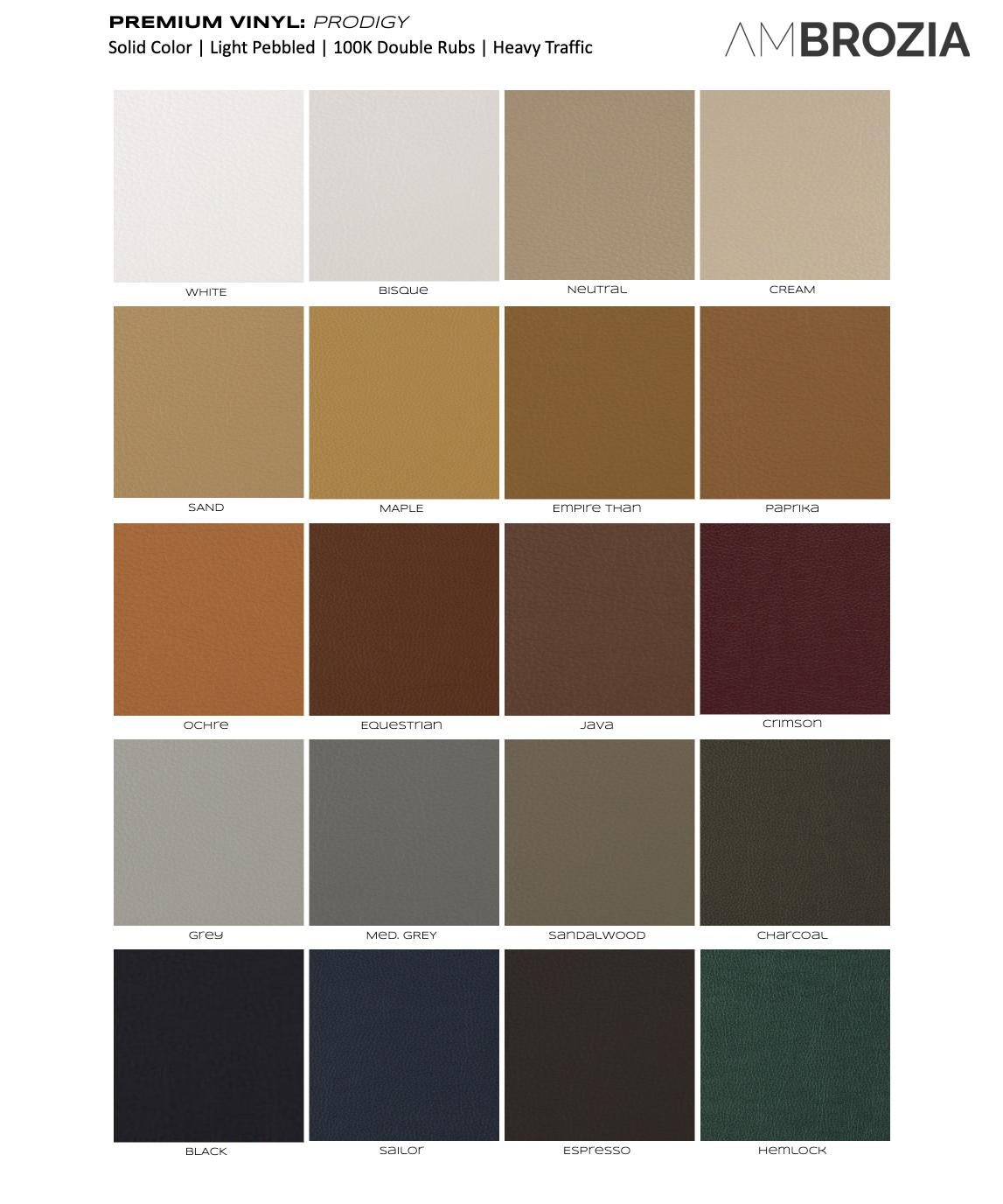 4x Sedia Shaker Counter Stool di Ambrozia, noce, vinile e pelle di mucca in vendita 5