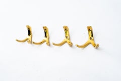 4x small austrian wall hooks by Hertha Baller, 1950s