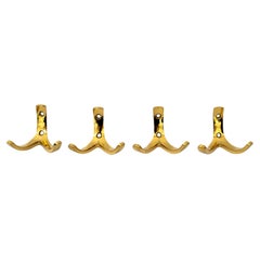 4x small austrian wall hooks by Hertha Baller, 1950s