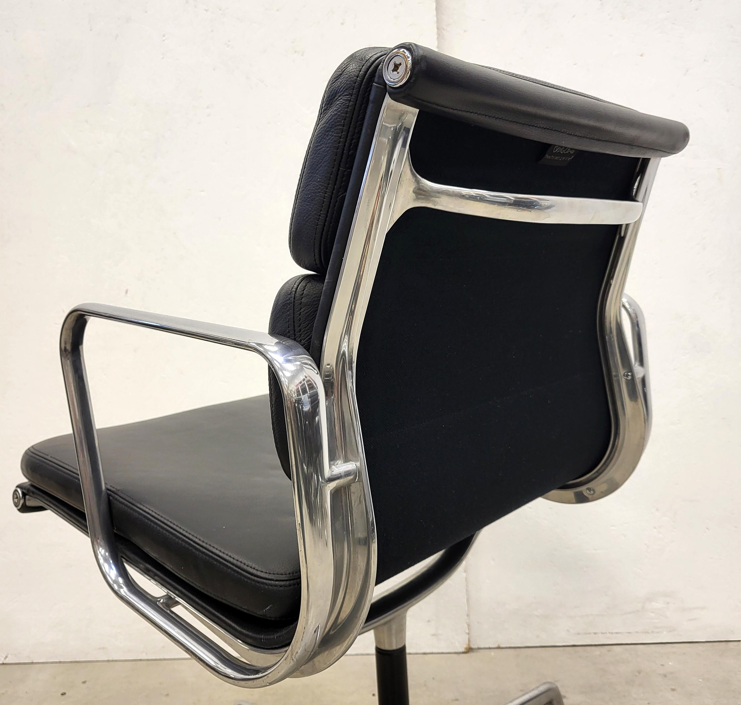 4x Vitra EA208 Soft Pad Office Chair by Charles Eames, 2006 Model 1