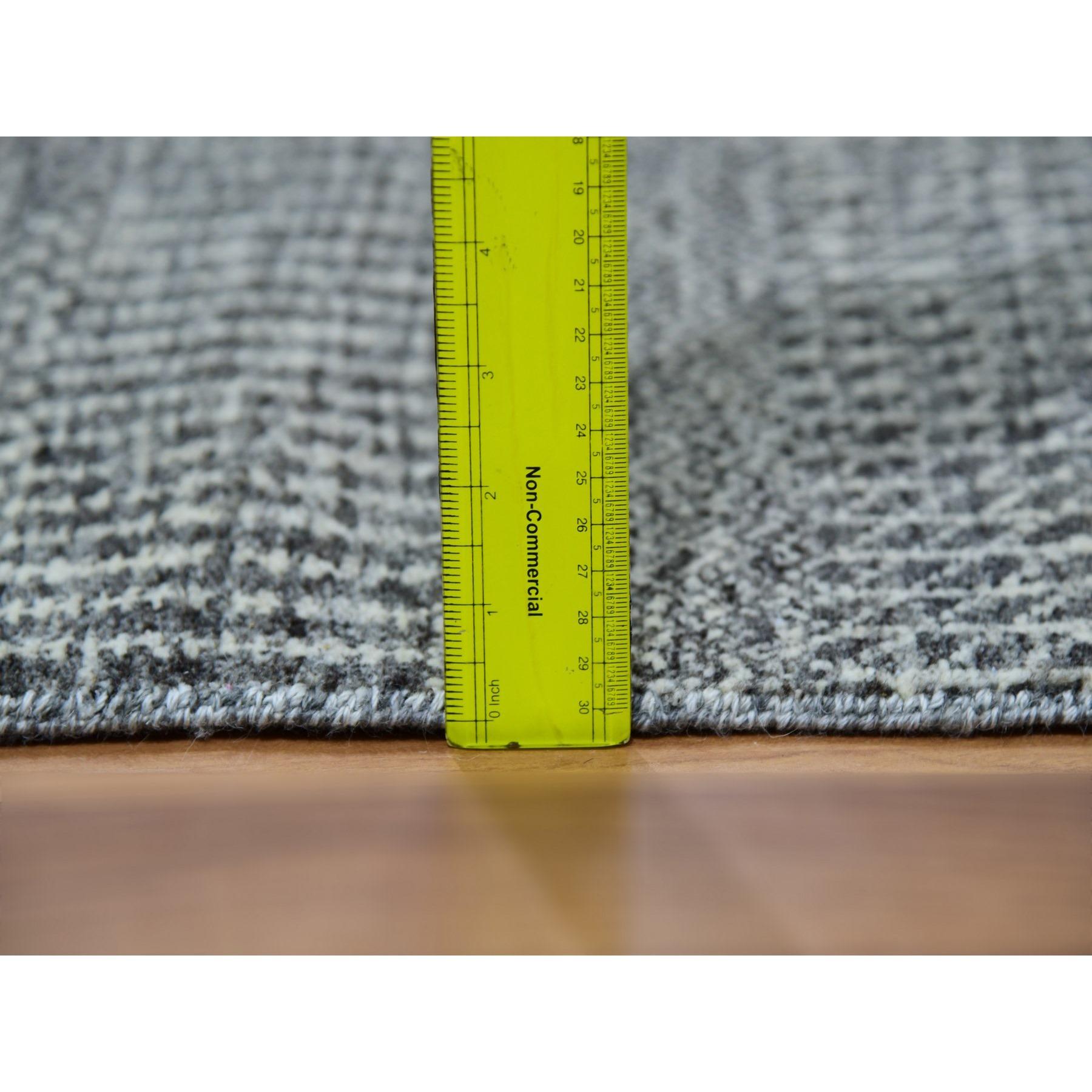 Tessuto a mano Tappeto orientale moderno 4'x10'2