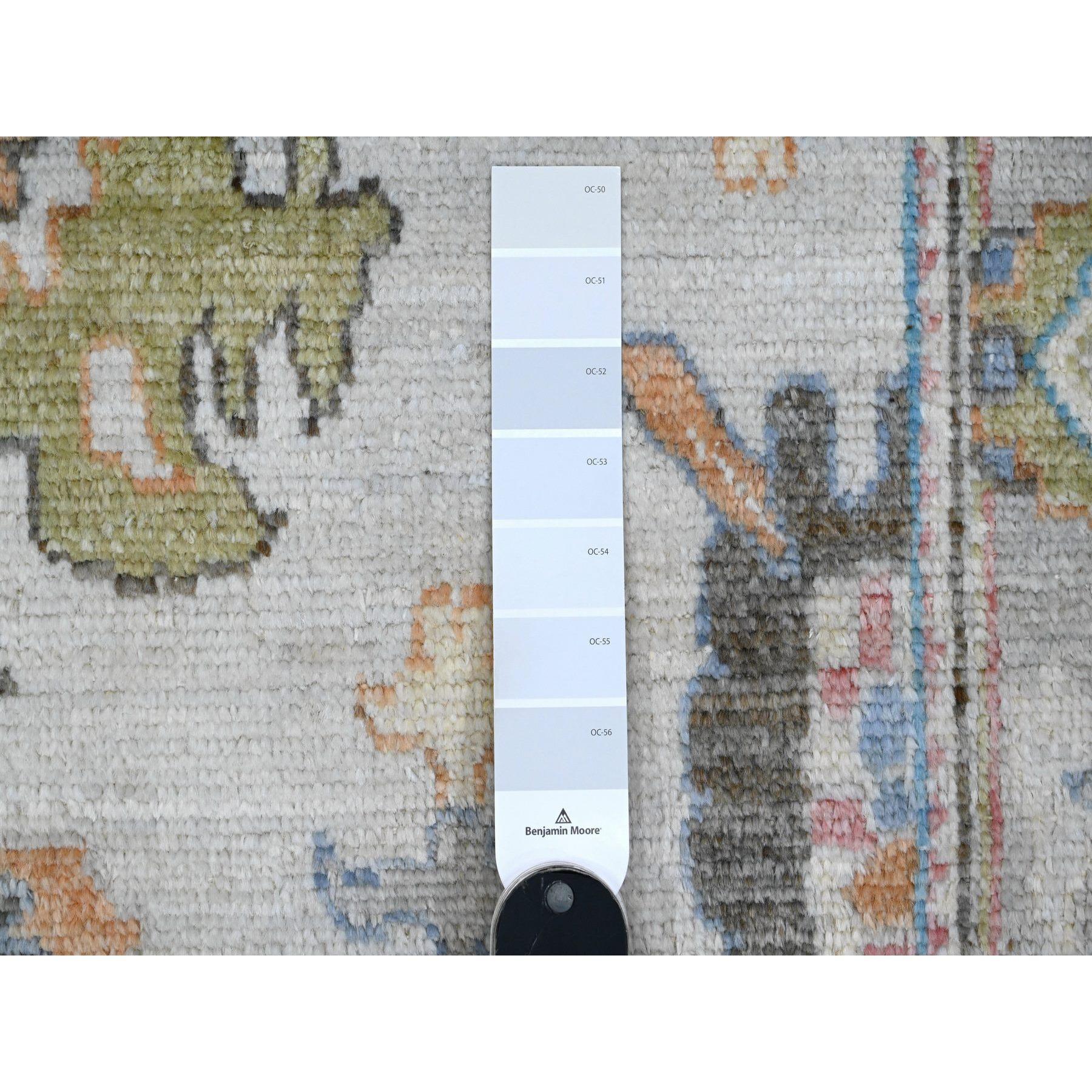 Hand-Knotted 4'x10'8