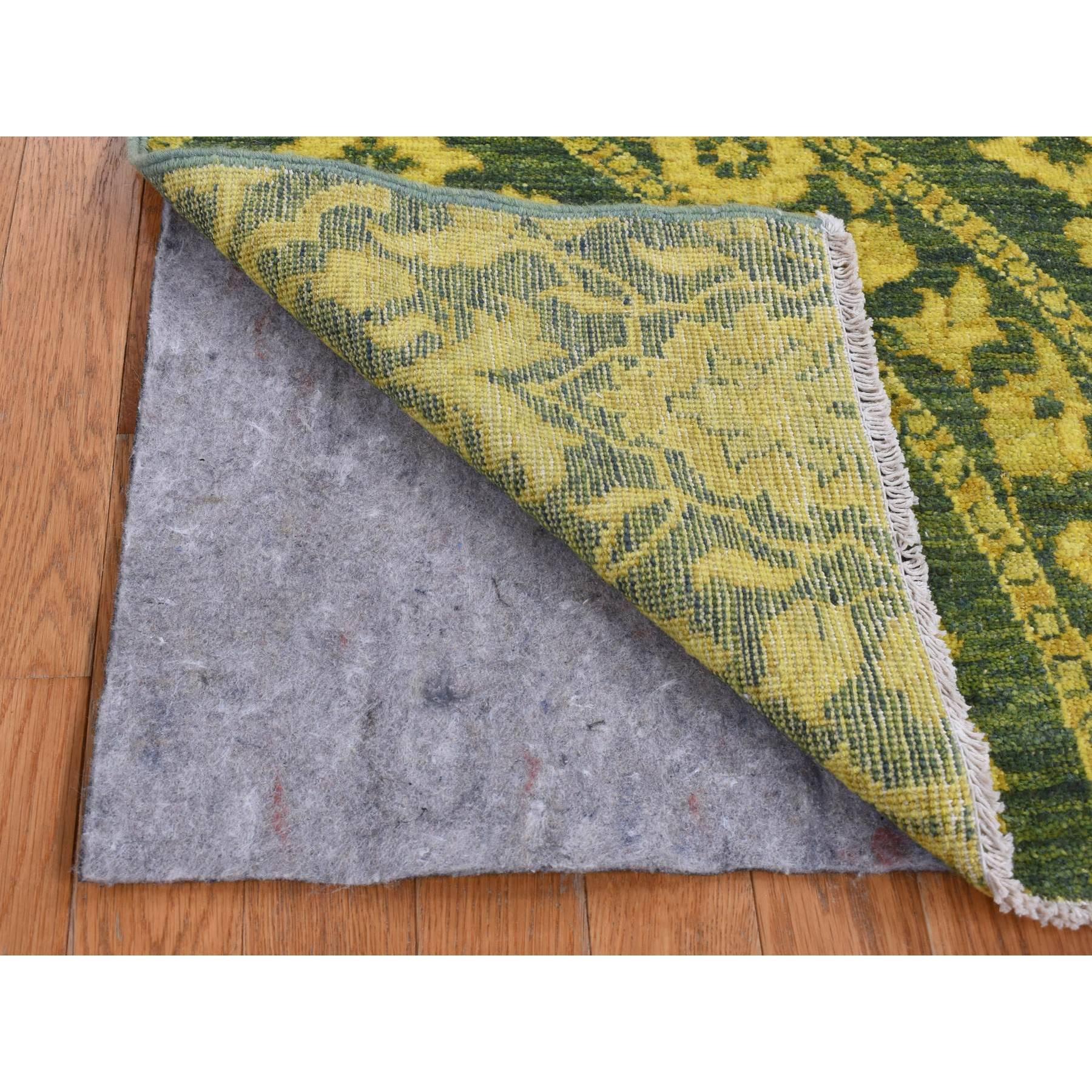 Afghan Tapis de course en laine nouée à la main 4'x11'8