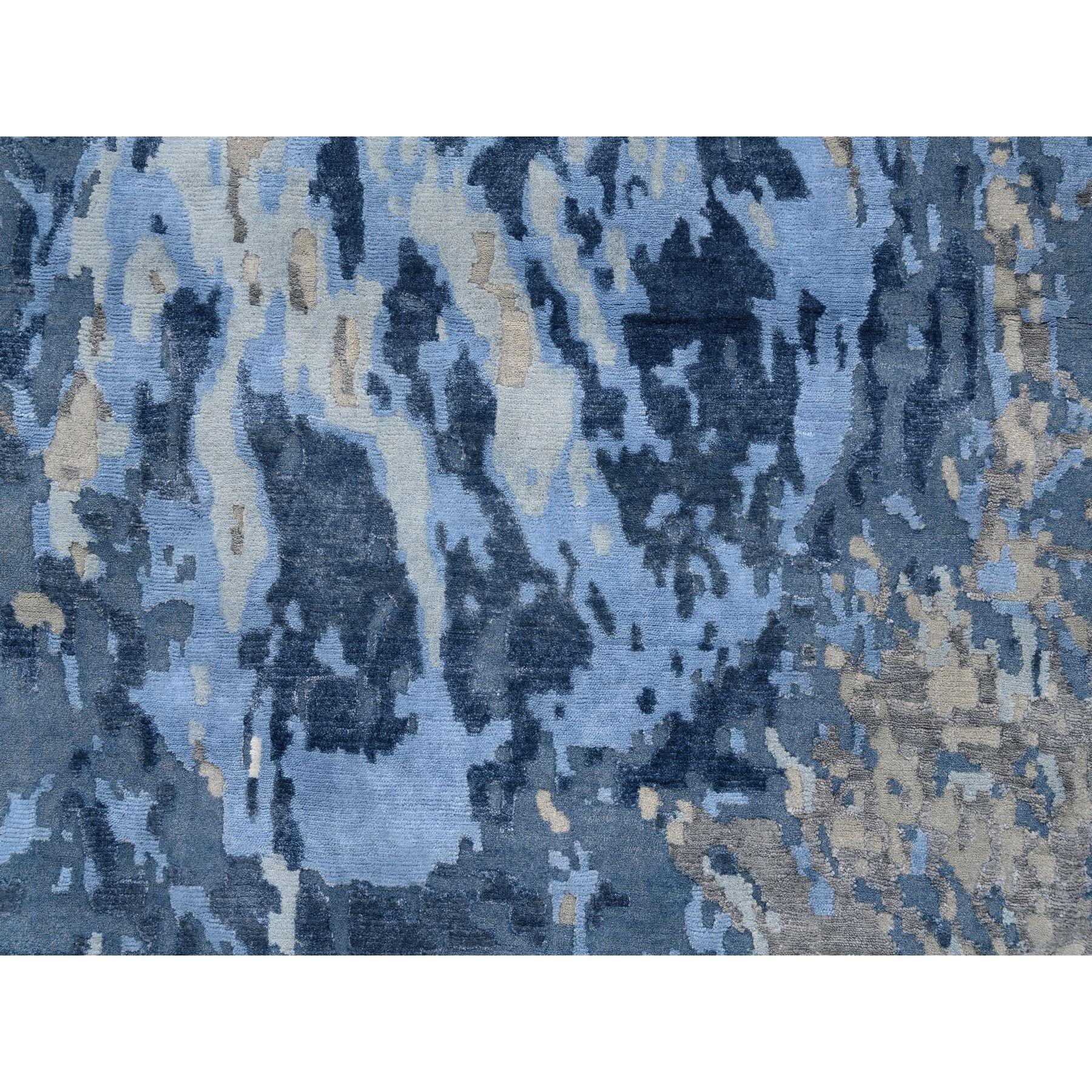Hand-Knotted 4'x11'9
