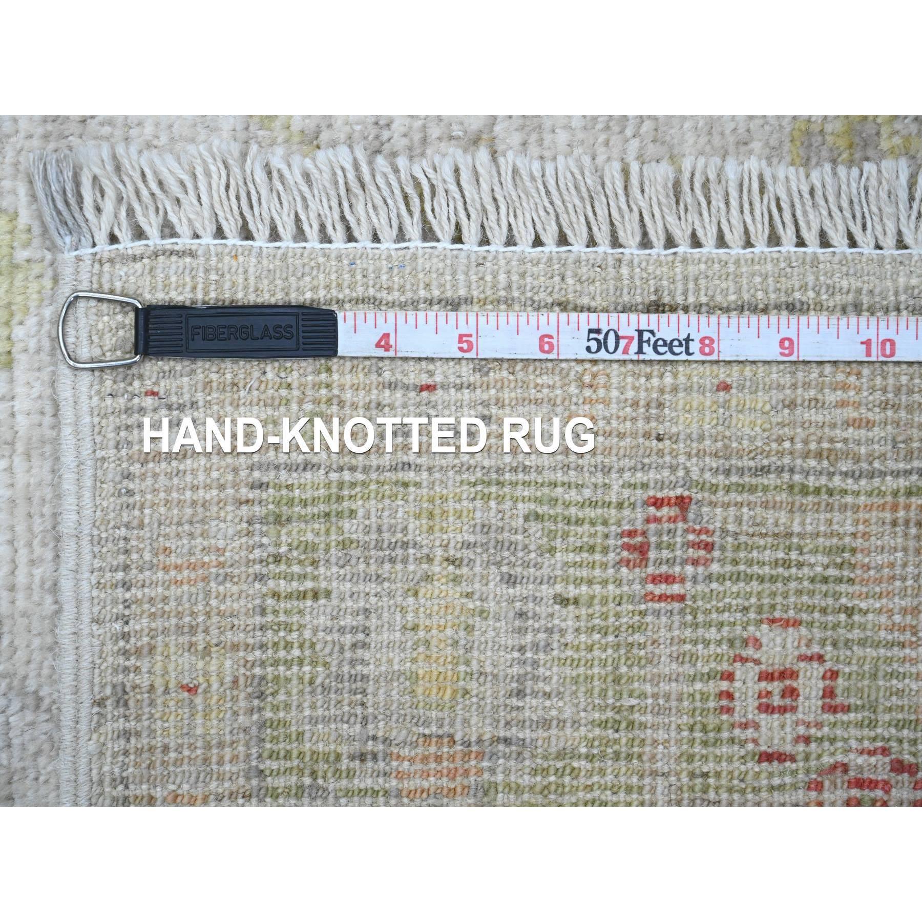 XXI secolo e contemporaneo Tappeto Runner in Lana 4'x11'9